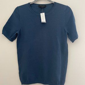 Ann Taylor - Short Sleeve Sweater - Blue